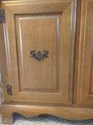 Vintage Furniture Hutch 1 Drawer Cabinet Removable Shelf *NOT THE CONTENTS*