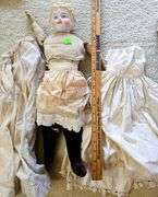 Antique Porcelain Doll Probably German
