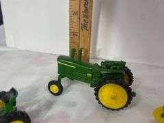 LOT 4 Small John Deere Tractors Decorative
