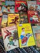 LOT Vintage Children's Little Golden Books Three Stooges Comics+