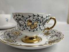 LOT European China Tea Cups Saucers Plates