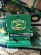John Deere Decor LOT Tractors Tins Throw Blanket Toothpick Dispenser