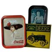 Tin Coke Cola John Deere