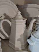 Over 50 Pcs Pfaltzgraff Heritage Stoneware White Dish Dinner Lunch Plates Bowls Serving