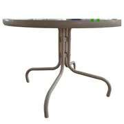 Glass Top Patio Table Round