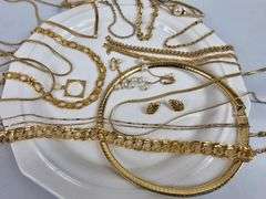 Vintage Jewelry Napier Earrings Gold Necklaces Bracelets