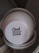 Set Corelle Woodland Pattern Dishes Vintage