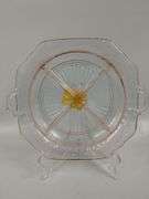 Antique Pink Depression Era Dish Set of 3 + plate