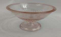 Antique Depression Era Pink Glassware 4 Pc Lot