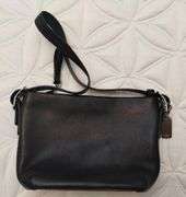 Coach Purse Small Black 5"x7" Leather