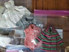 1950s Midge Barbie Bubble Cut Doll Original Clothing Outfits