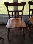 Colonial Style Kitchen Dining Chairs Wood
