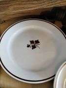 Meakin Tea Leaf Pattern Plates Nut Cracker Bowl