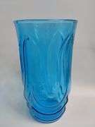 Anchor Hocking Blue Glasses Pitcher Tumblers MCM Set