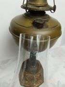 Antique Otto Müller Germany Wunder-lampe Oil Lamp Brass Ornate Russian