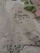 Lot Vintage Aprons Printed Sheer Lacy