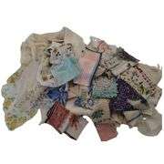 Lot Vintage Hankies Handkerchief Floral Colors
