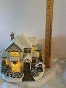 Deer Creek Bed & Breakfast Hawthorne Village John Deere Collection Lighted House