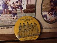 Local East Noble HS 1972-73 Cheerleaders Basketball Team Knights