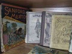Antique Books 1891 Gen Sherman Childrens School Dictionary