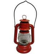 Vintage Dietz Red Metal Lantern Camping Railroad Style