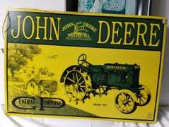 Tin Coke Cola John Deere