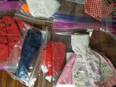 1950s Midge Barbie Bubble Cut Doll Original Clothing Outfits