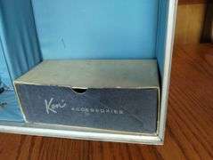 Vintage SPP Barbie Ken Doll Trunk Case Drawers Strap Red