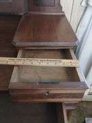 Antique Eastlake Dresser Solid Wood Original Hardware