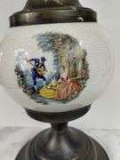 Vintage Parlor Hurricane GWTW Style Lamp Made in UK