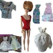 1950s Midge Barbie Bubble Cut Doll Original Clothing Outfits