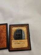 Antique Daguerreotype Baby Infant Tin Type Portrait
