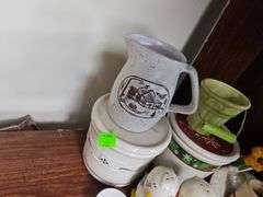 Pickers Lot American Bisque Ducklings Longaberger Candles & More