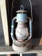 Vintage Dietz Oil Lamp Blue