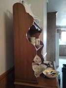 Vintage Furniture Hutch 1 Drawer Cabinet Removable Shelf *NOT THE CONTENTS*
