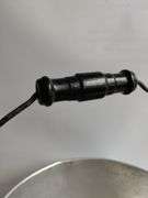 Vintage Large Century Aluminum Ware Pot No Lid Wood handle Blk #2
