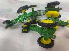 LOT 4 Small John Deere Tractors Decorative