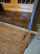 Antique Oak Secretary Cabinet Hidden File Storage + Bible
