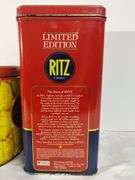 Vintage Tins RITZ Crackers Gillette Safety Razor