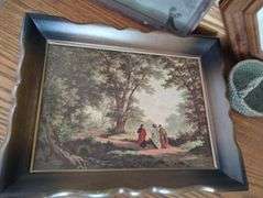 LOT Vintage Pictures Religious Country Church Jesus Wall Decor