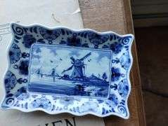 Vintage Hens Bluebird Porcelain Figures Sheet Music Pins Lusterware