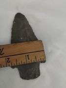 Primitive 4" Stemmed Arrow Head Indiana Native American