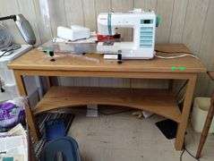 Rectangle Wooden Sewing Table *Table Only*