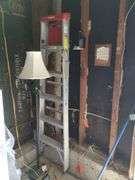 Floor Lamp+ Werner Aluminum Ladder