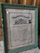 Local Dan Lugar East Noble Knight 1892 Birth Certificate
