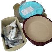 LOT Pampered Chef Kitchen Items Pie Plates