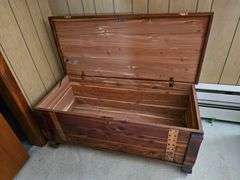 Cedar Chest Trunk Avilla Bank Keg Folding Chair