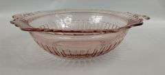 Antique Pink Depression Era Dish Set of 3 + plate
