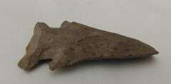 2 Primitive Notched Arrow Heads Indiana Native American