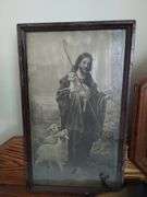 LOT Vintage Pictures Religious Country Church Jesus Wall Decor